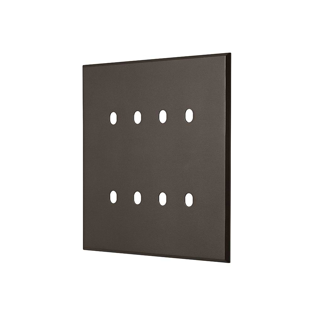 Heritage Bronze 8 Gang TM Module Grid Switch Plate - The Palaces Collection