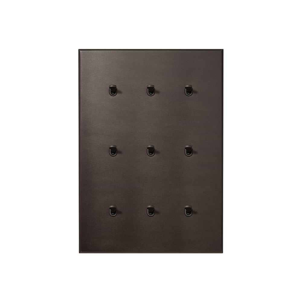 Heritage Bronze 9 Gang 20A 2 Way Retractive Toggle Switch with Bronze Toggle - The Palaces Collection