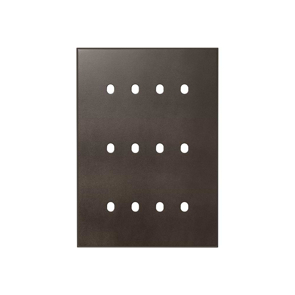Heritage Bronze 12 Gang TM Module Grid Switch Plate - The Palaces Collection