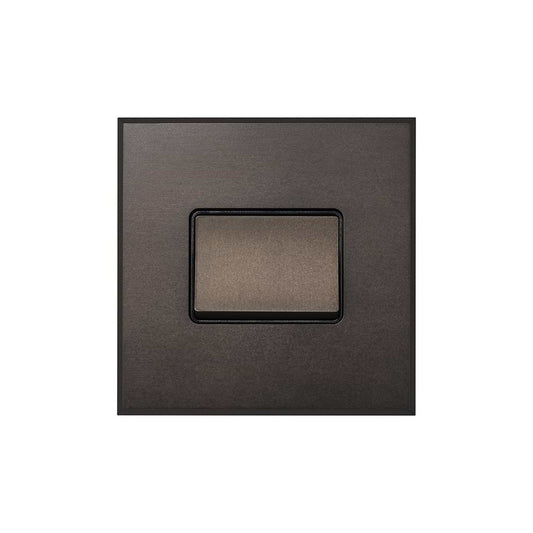 Heritage Bronze 1 Gang 10A 1 Way 3-Pole Extractor Fan Isolator Switch with Black Insert  - The Palaces Collection