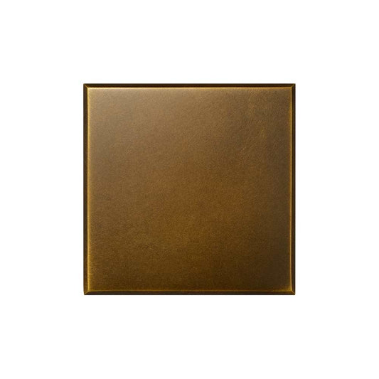 Aged Brass Single Blank Plate  - The Palaces Collection