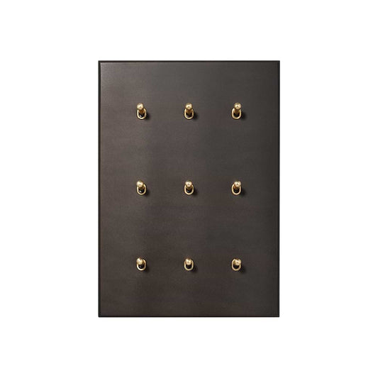 Heritage Bronze 9 Gang 20A 2 Way Retractive Toggle Switch - The Palaces Collection