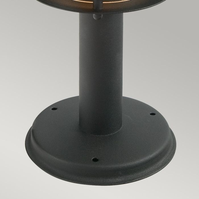 Stockholm 1 Light Grande Pedestal - Black