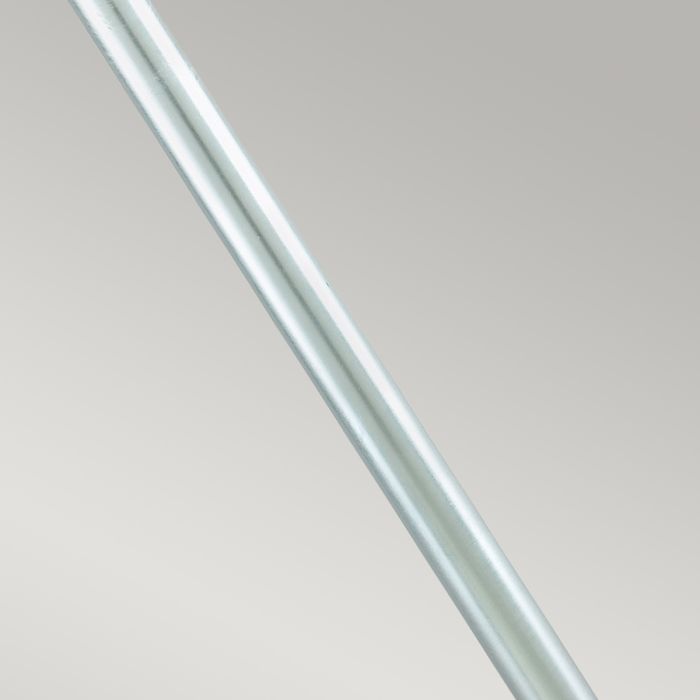 Stockholm 1 Light Pillar - Galvanised