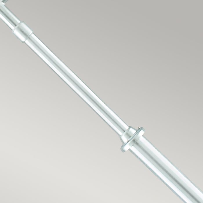 Stockholm 2 Light Twin Lamp Post - Galvanised