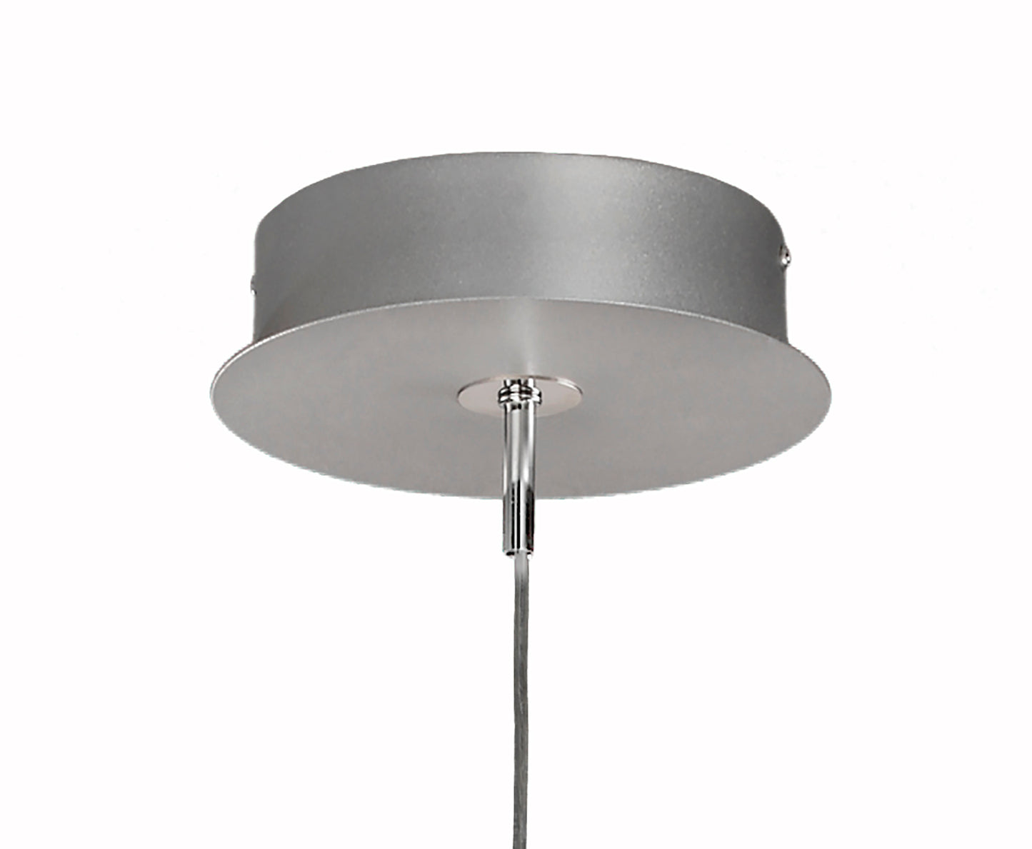 Star LED Pendant 69cm Round 42W 3000K, 3700lm, Dimmable Silver/Frosted Acrylic/Polished Chrome, 3yrs Warranty by Mantra