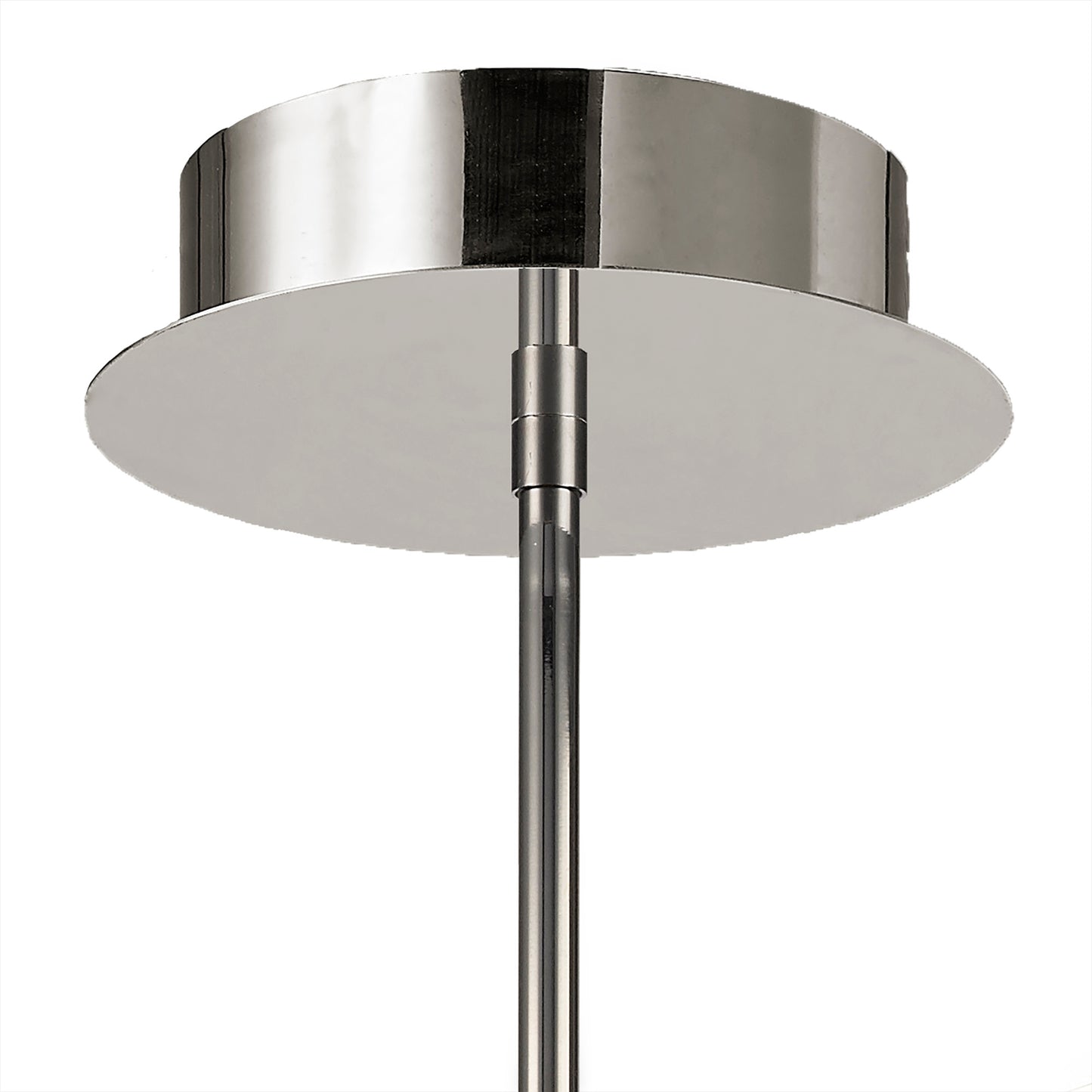 Star LED Ceiling 70.5cm Round 42W 3000K, 3700lm, Dimmable, Silver/Frosted Acrylic/Polished Chrome, 3yrs Warranty by Mantra