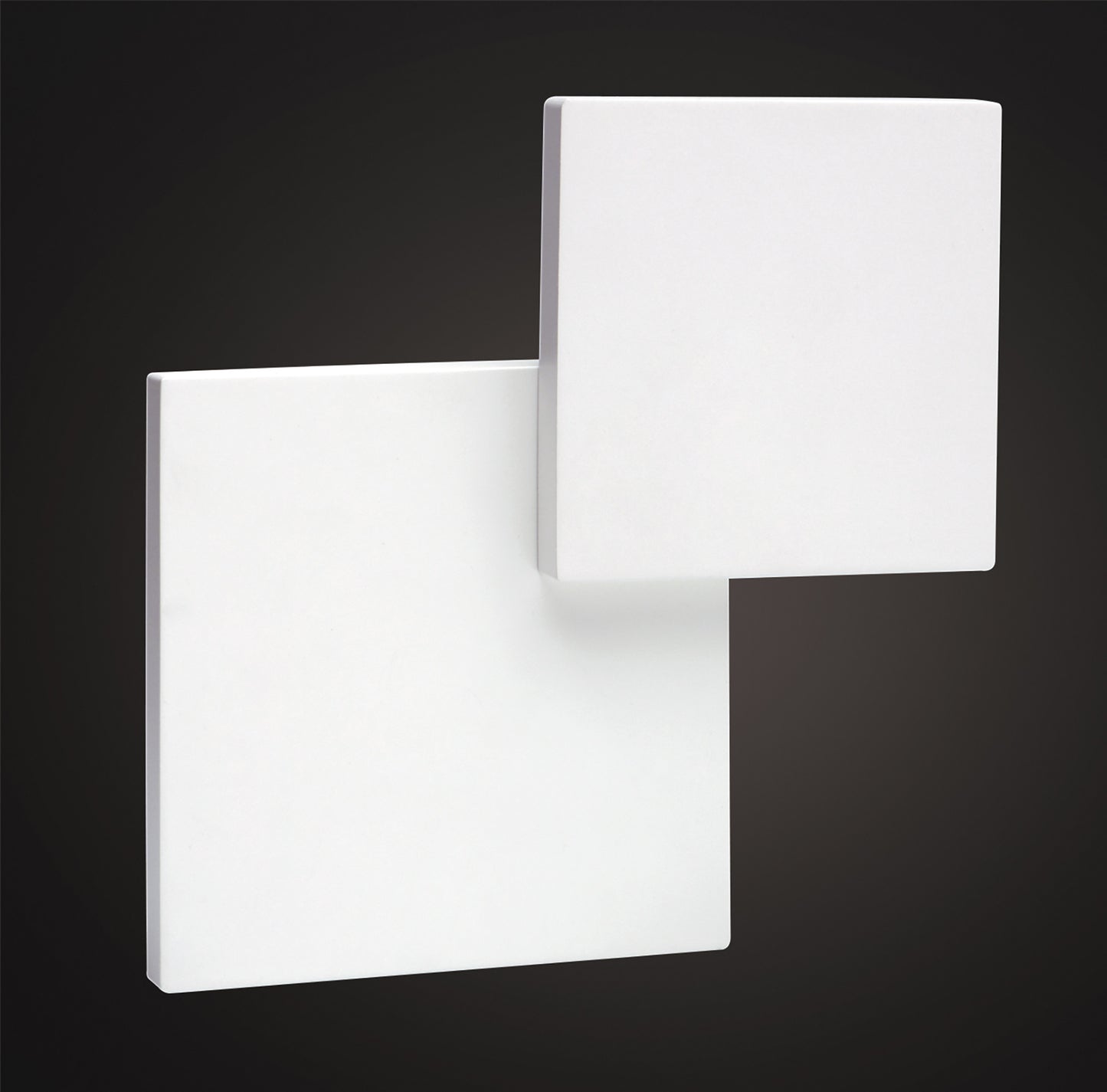 Tahiti Wall Light Squares 5W LED 3000K Matt White, 285lm, 3yrs Warranty by Mantra