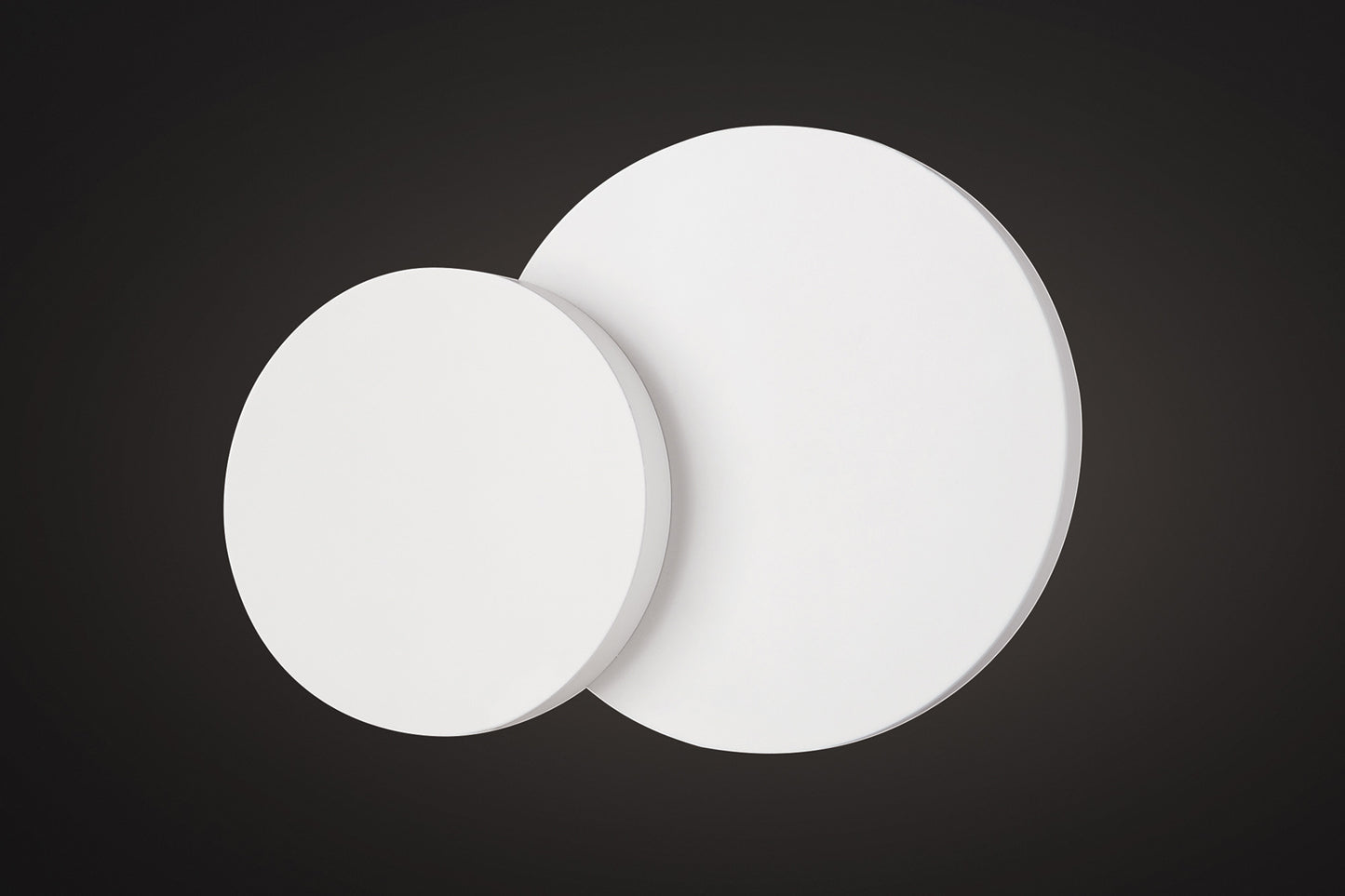 Tahiti Wall Light Circles 5W LED 3000K Matt White, 285lm, 3yrs Warranty by Mantra