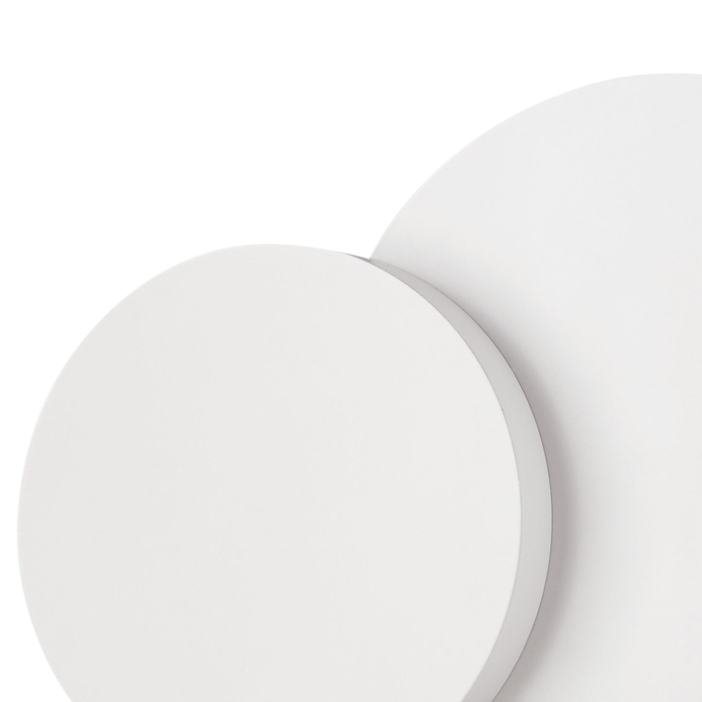 Tahiti Wall Light Circles 5W LED 3000K Matt White, 285lm, 3yrs Warranty by Mantra