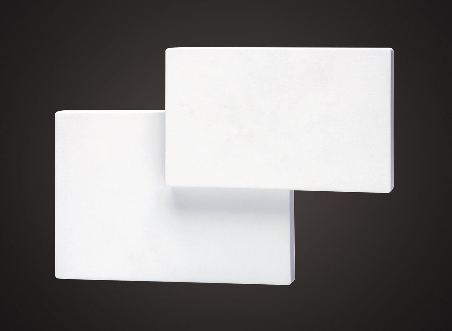 Tahiti Wall Light Rectangles 5W LED 3000K Matt White, 285lm, 3yrs Warranty by Mantra