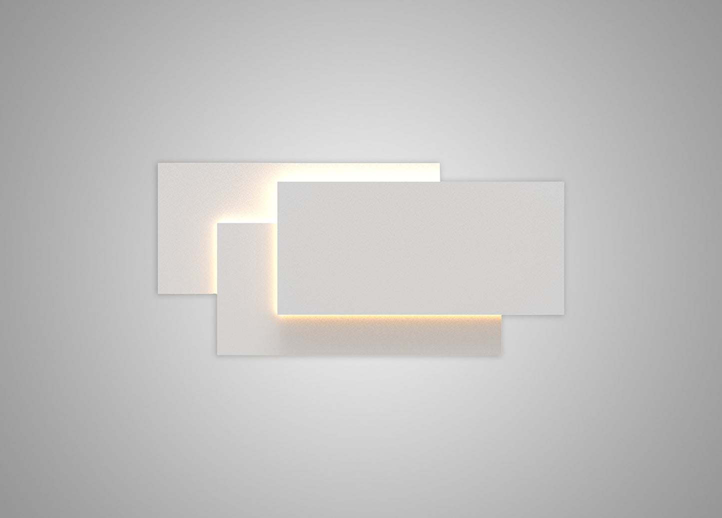 Tahiti XL 400 x 190mm Wall Lamp 36W LED 3000K, 3240lm, White, 3yrs Warranty by Mantra