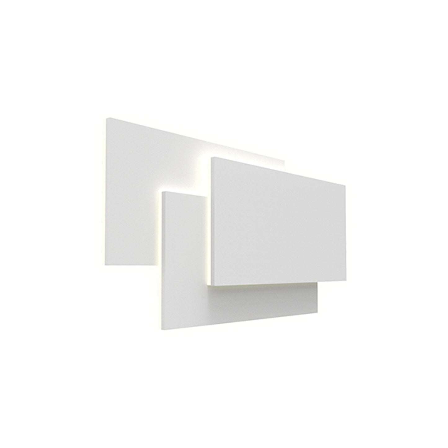 Tahiti XL 400 x 190mm Wall Lamp 36W LED 3000K, 3240lm, White, 3yrs Warranty by Mantra