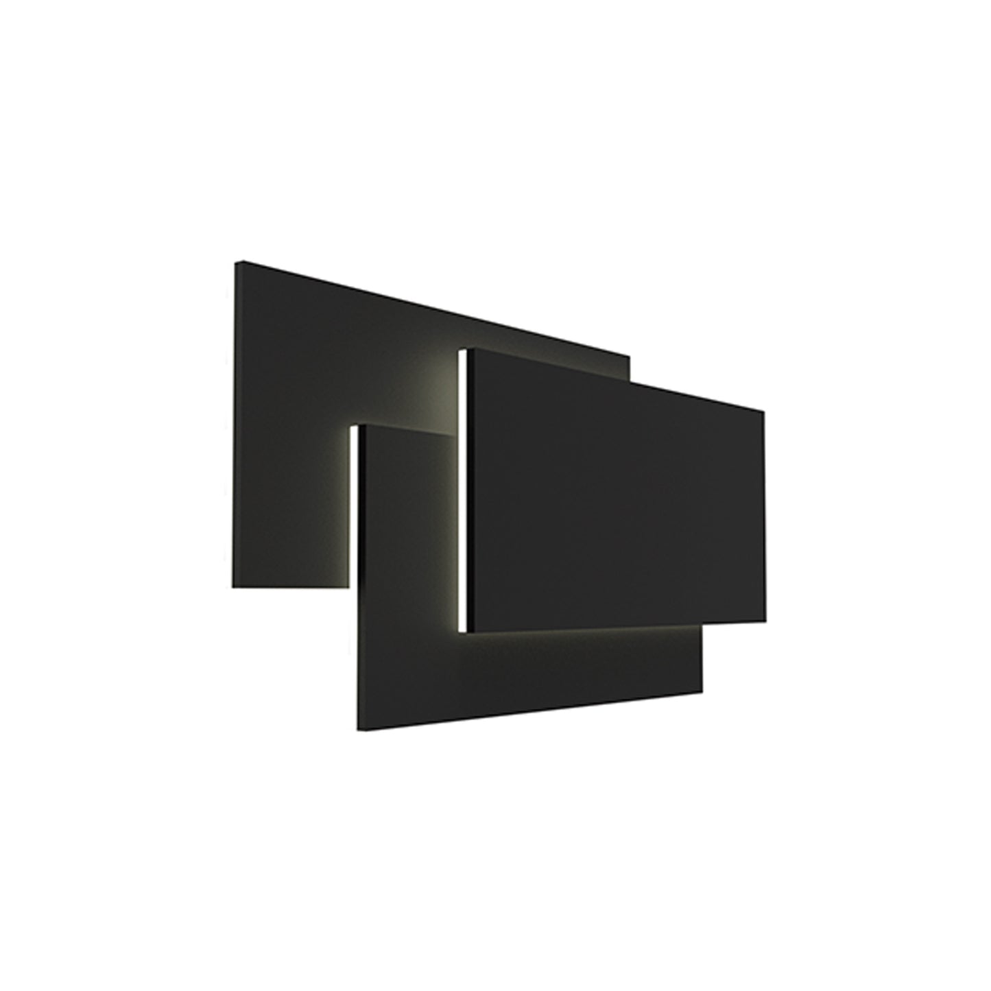 Tahiti XL 400 x 190mm Wall Lamp 36W LED 3000K, 3240lm, Black, 3yrs Warranty by Mantra