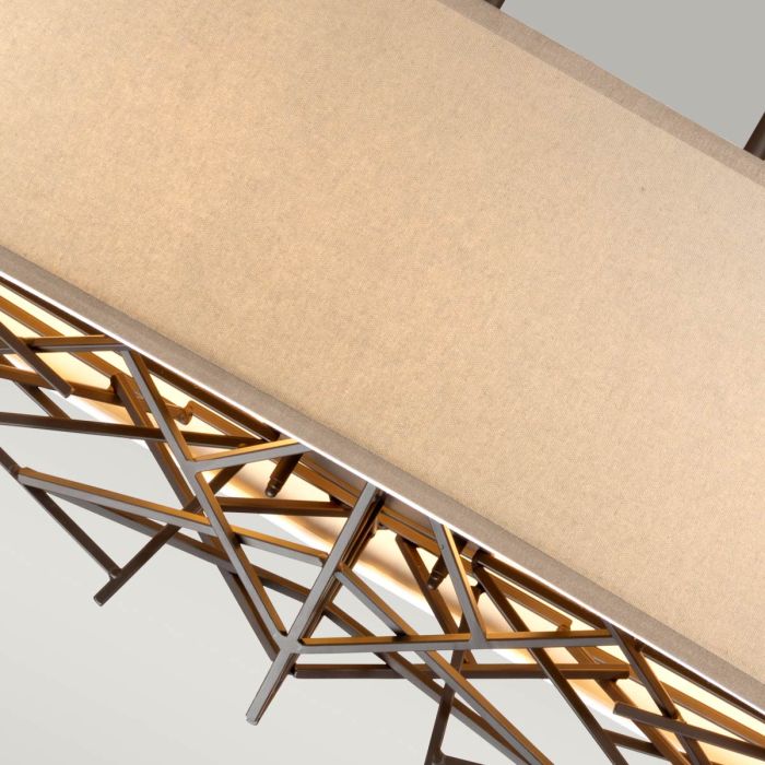 Taiko 5 Light Island Pendant - Olde Bronze