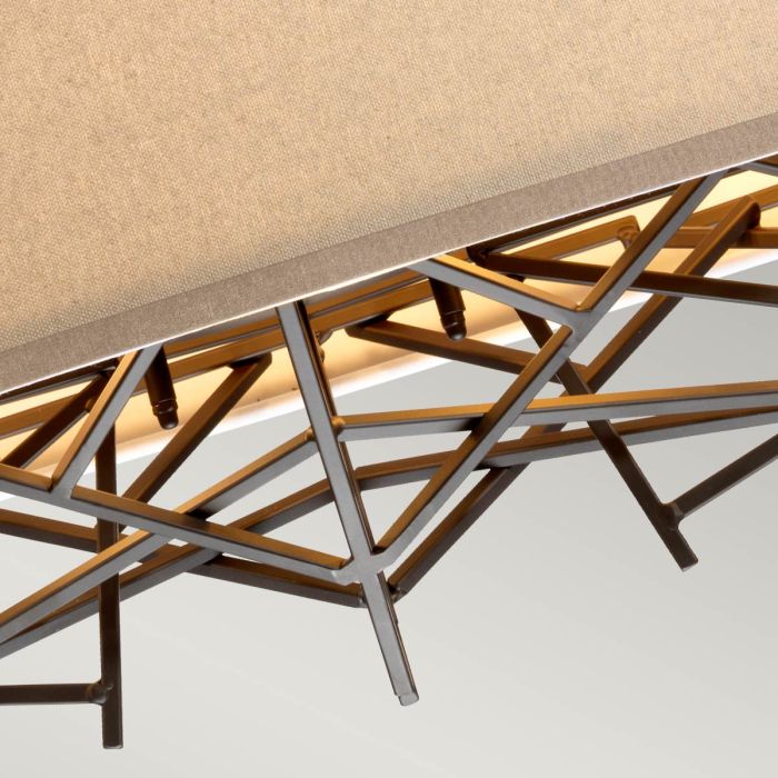 Taiko 5 Light Island Pendant - Olde Bronze