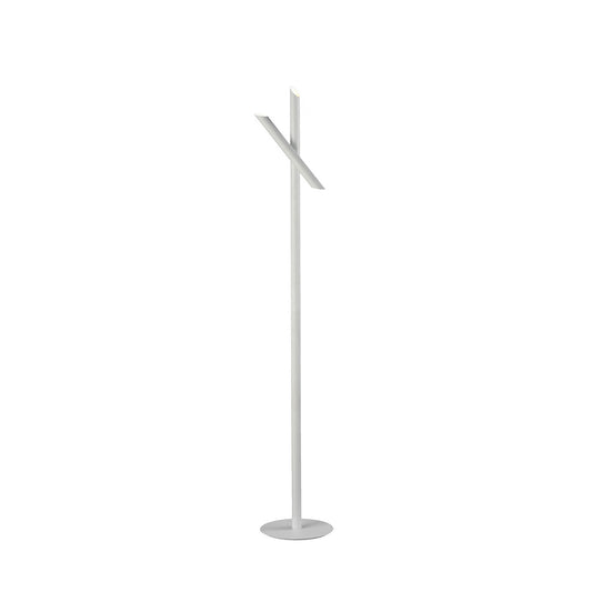 Take Blanco Floor Lamp 9W LED 3000K, 800lm, Dimmable, White, 3yrs Warranty by Mantra