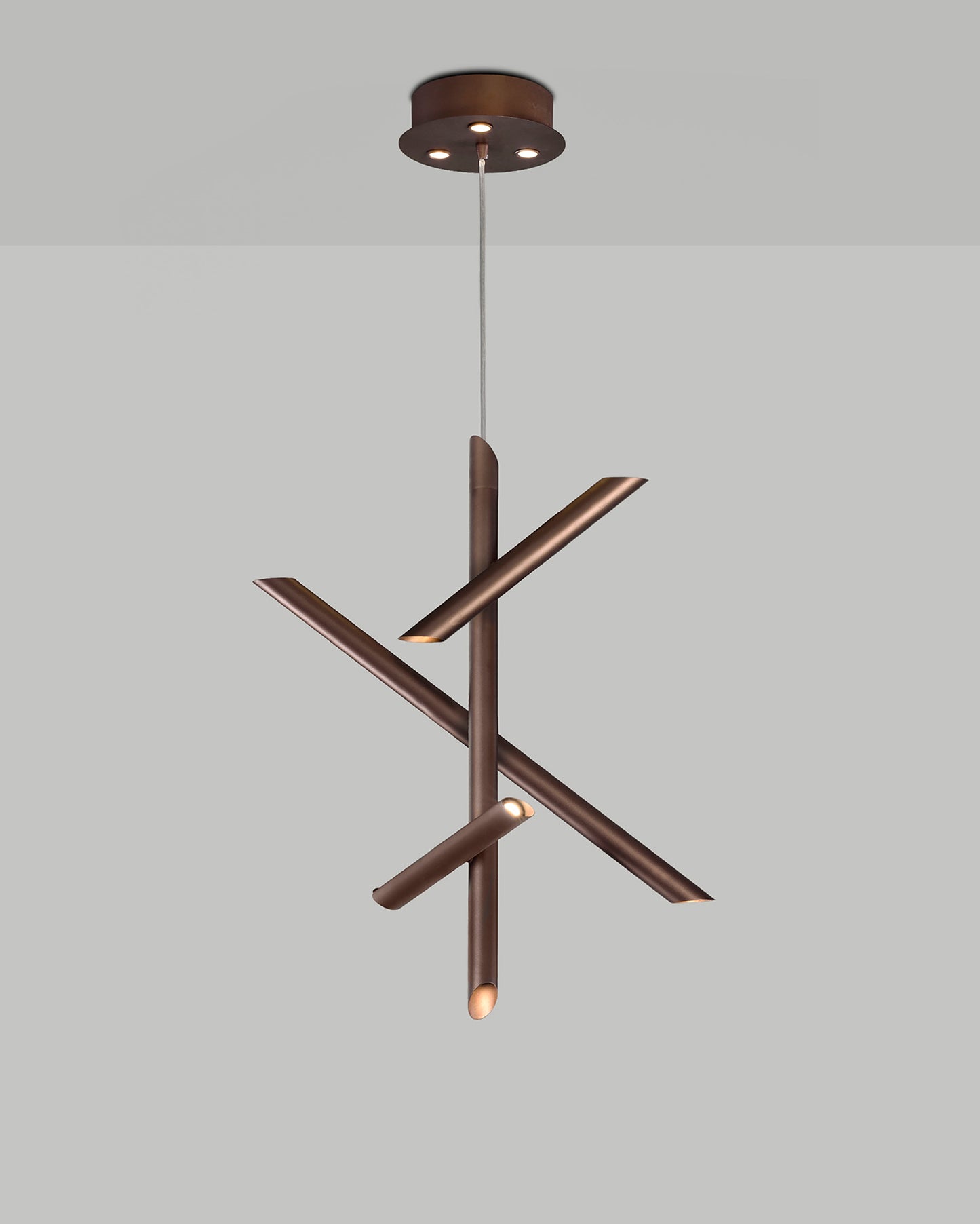 Take Bronze Pendant 30W LED 3000K, 2700lm, Dimmable, Bronze, 3yrs Warranty by Mantra