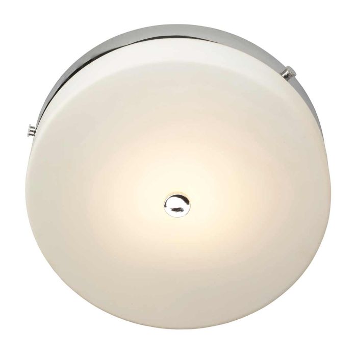 Tamar 1 Light Large Flush - Polished Chrome