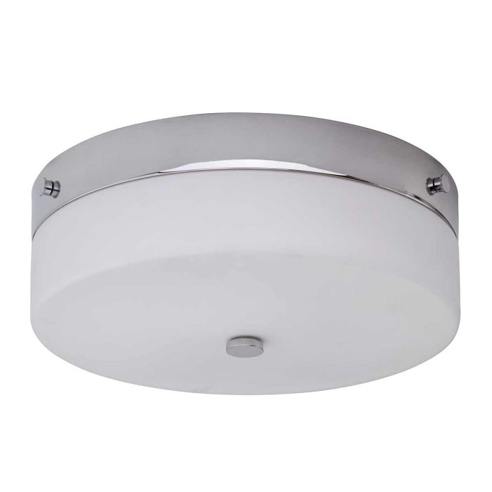 Tamar 1 Light Large Flush - Polished Chrome