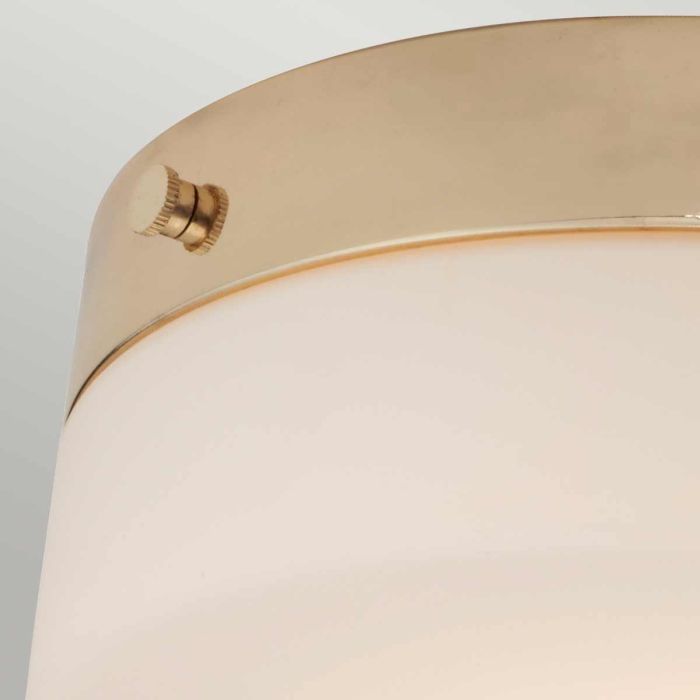 Tamar 1 Light Large Flush - Polished Gold