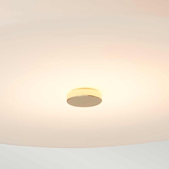 Tamar 1 Light Large Flush - Polished Gold