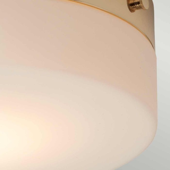 Tamar 1 Light Large Flush - Polished Gold