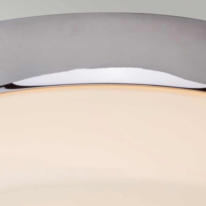 Tamar 1 Light Medium Flush - Polished Chrome