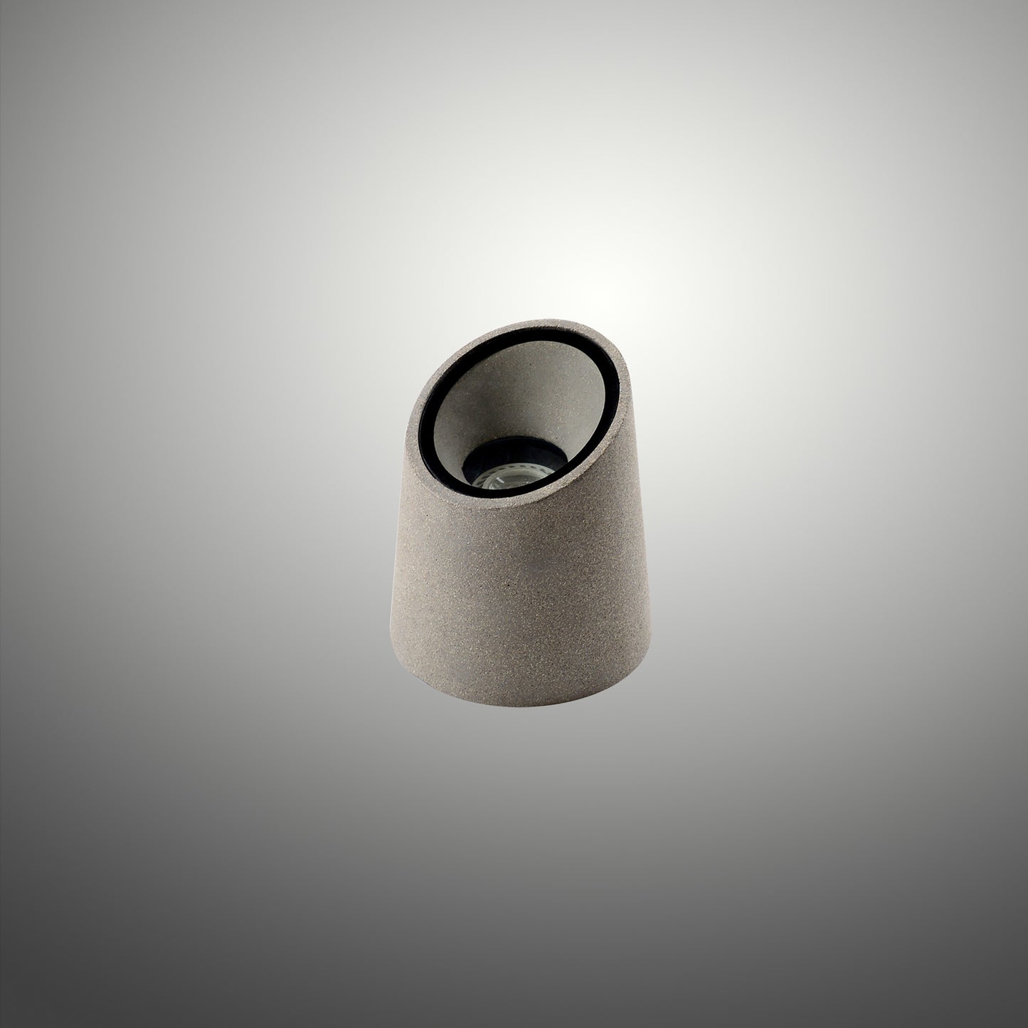 Taos Ground Light, 1 x GU10 (Max 12W), IP65, Dark Grey Cement, 3yrs Warranty by Mantra