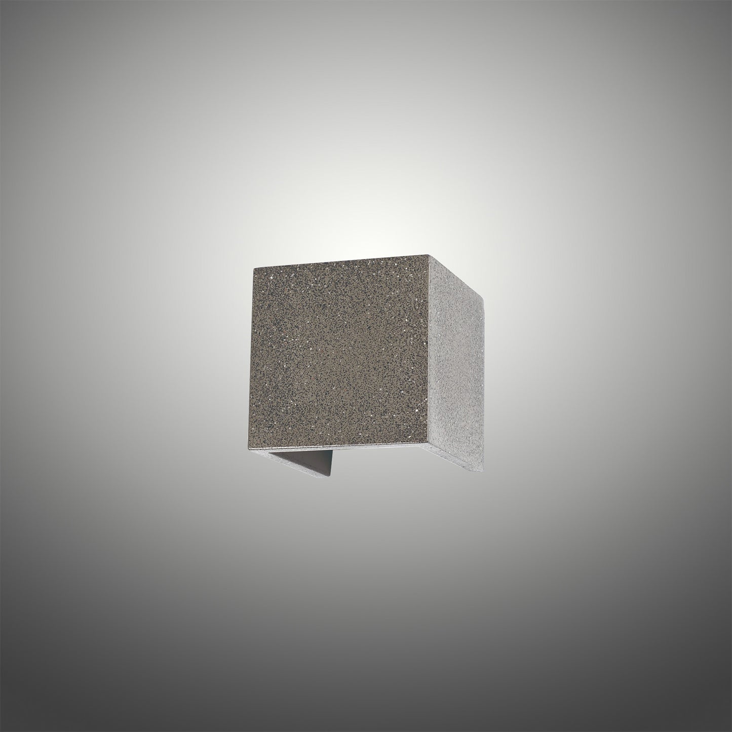 Taos Wall Lamp, 12W LED, 3000K, 1100lm, IP65, Dark Grey Cement, 3yrs Warranty by Mantra