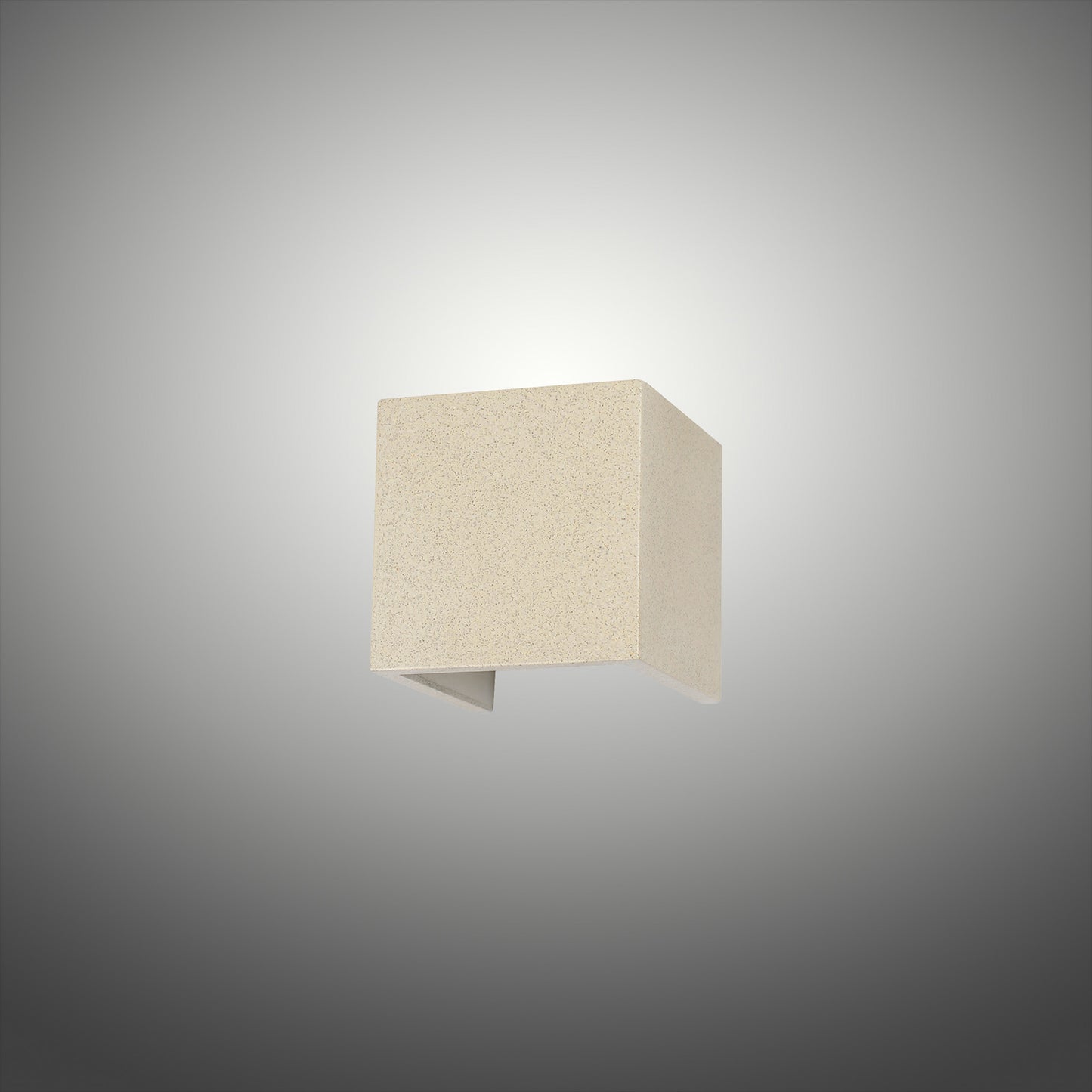 Taos Wall Lamp, 12W LED, 3000K, 1100lm, IP65, White Cement, 3yrs Warranty by Mantra