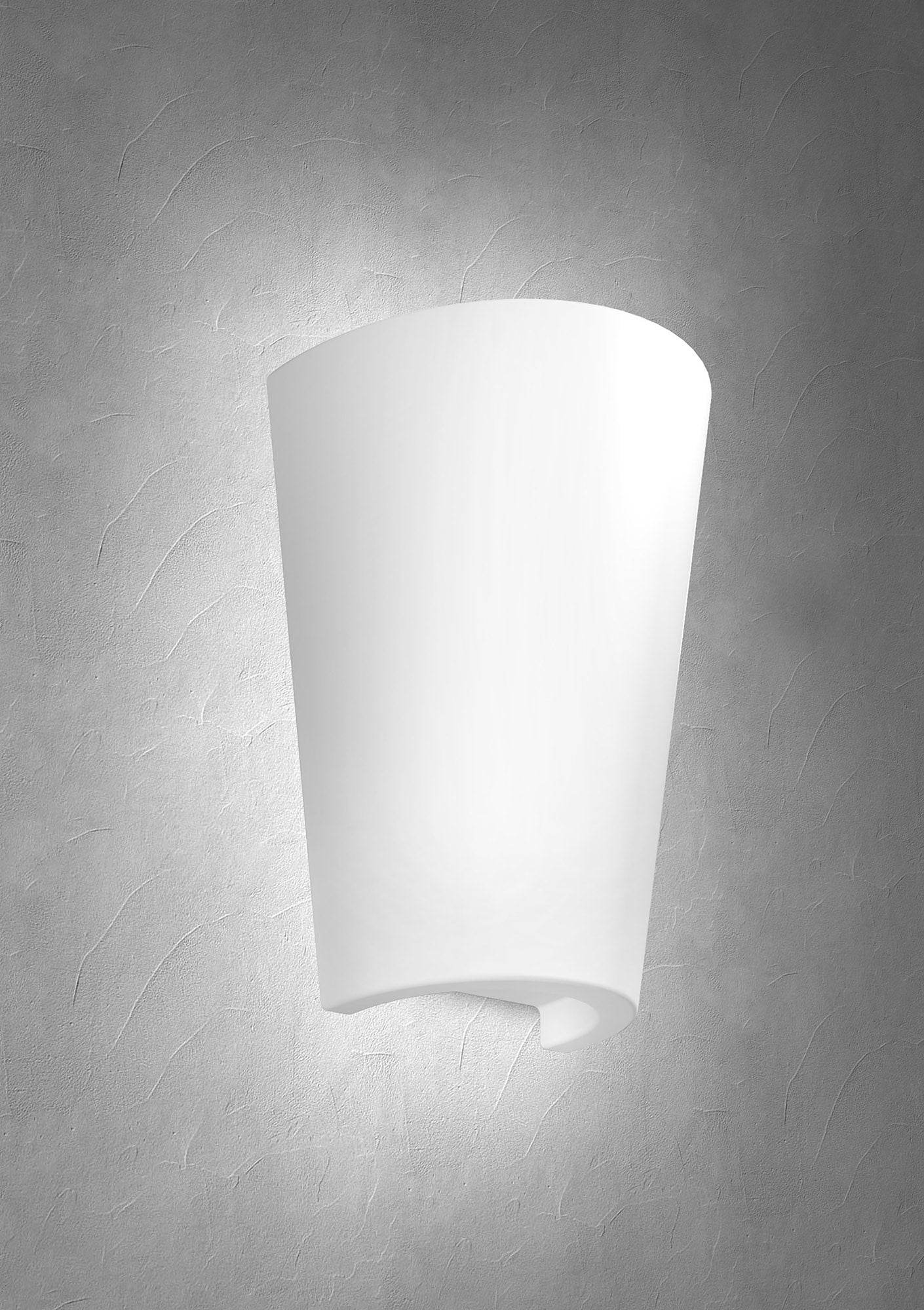 Teja Wall Lamp, 1 x E27, IP54, White, 2yrs Warranty by Mantra