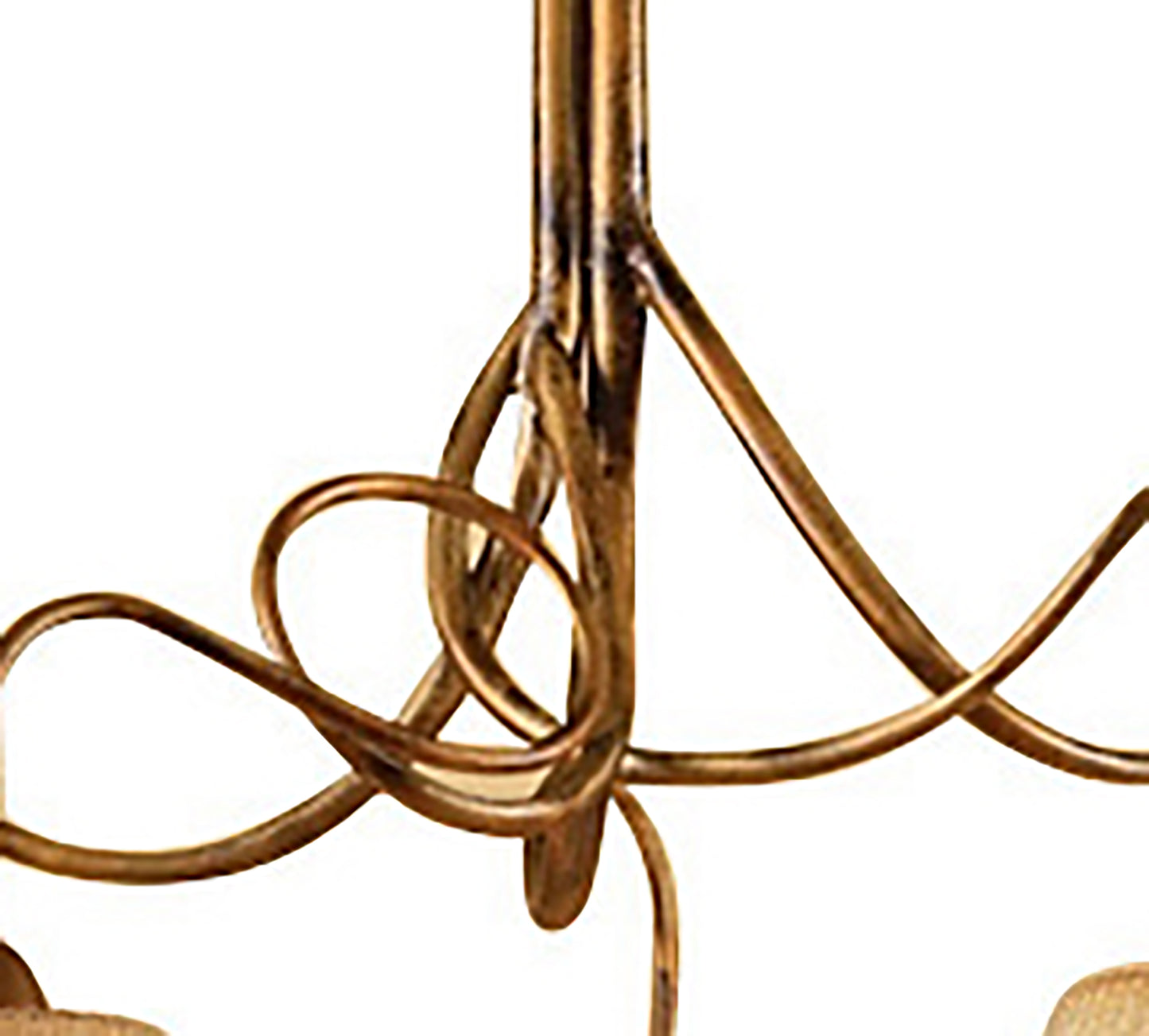 (0039 001) Tentacle Pendant 5 Light E14, Rustic Gold by Mantra