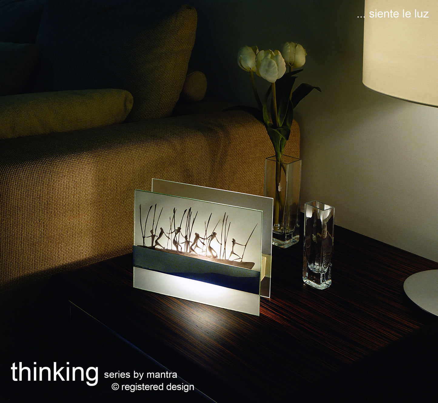 Thinking Table/Wall Lamp 1 Light E14 - M0068 by Mantra