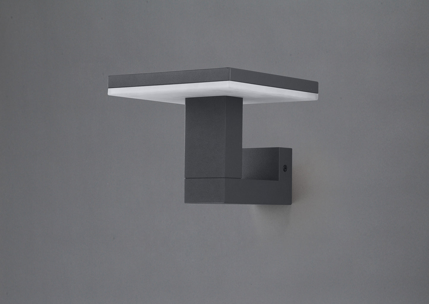 Tignes Wall Lamp, 10W LED, 3000K, 700lm, IP54, Anthracite, 3yrs Warranty by Mantra