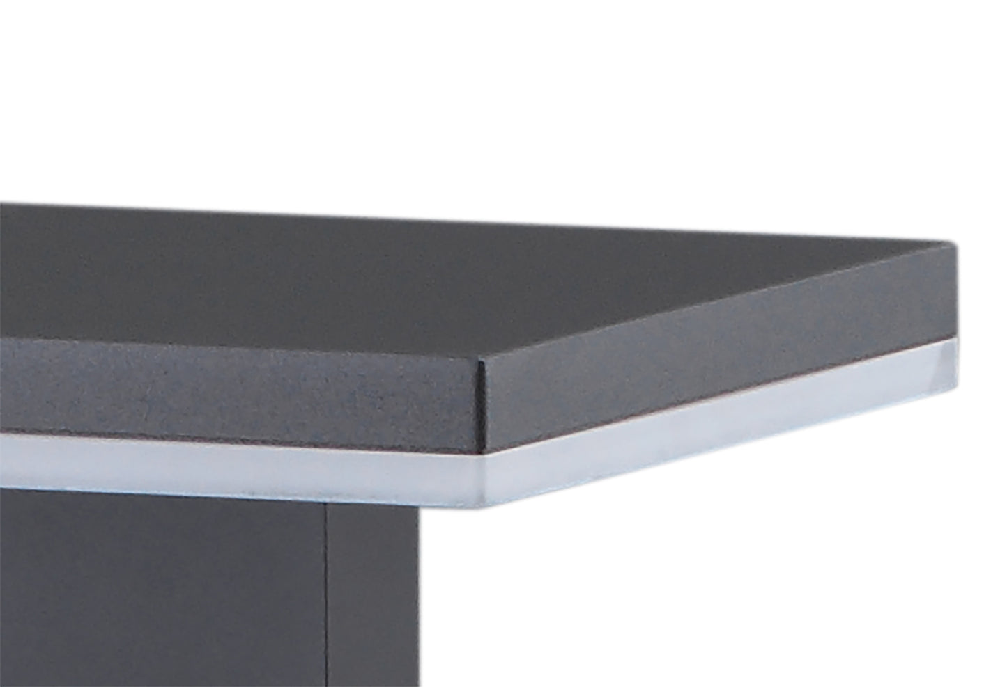 Tignes Pillar Lamp, 10W LED, 3000K, 700lm, IP54, Anthracite, 3 Years Warranty by Mantra