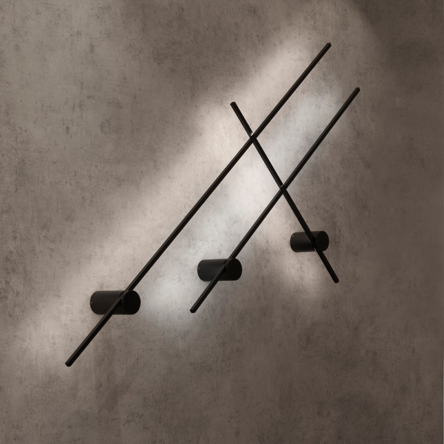 Tobago Wall Light, 9W LED, 3000K, 760lm, Black, 3yrs Warranty by Mantra