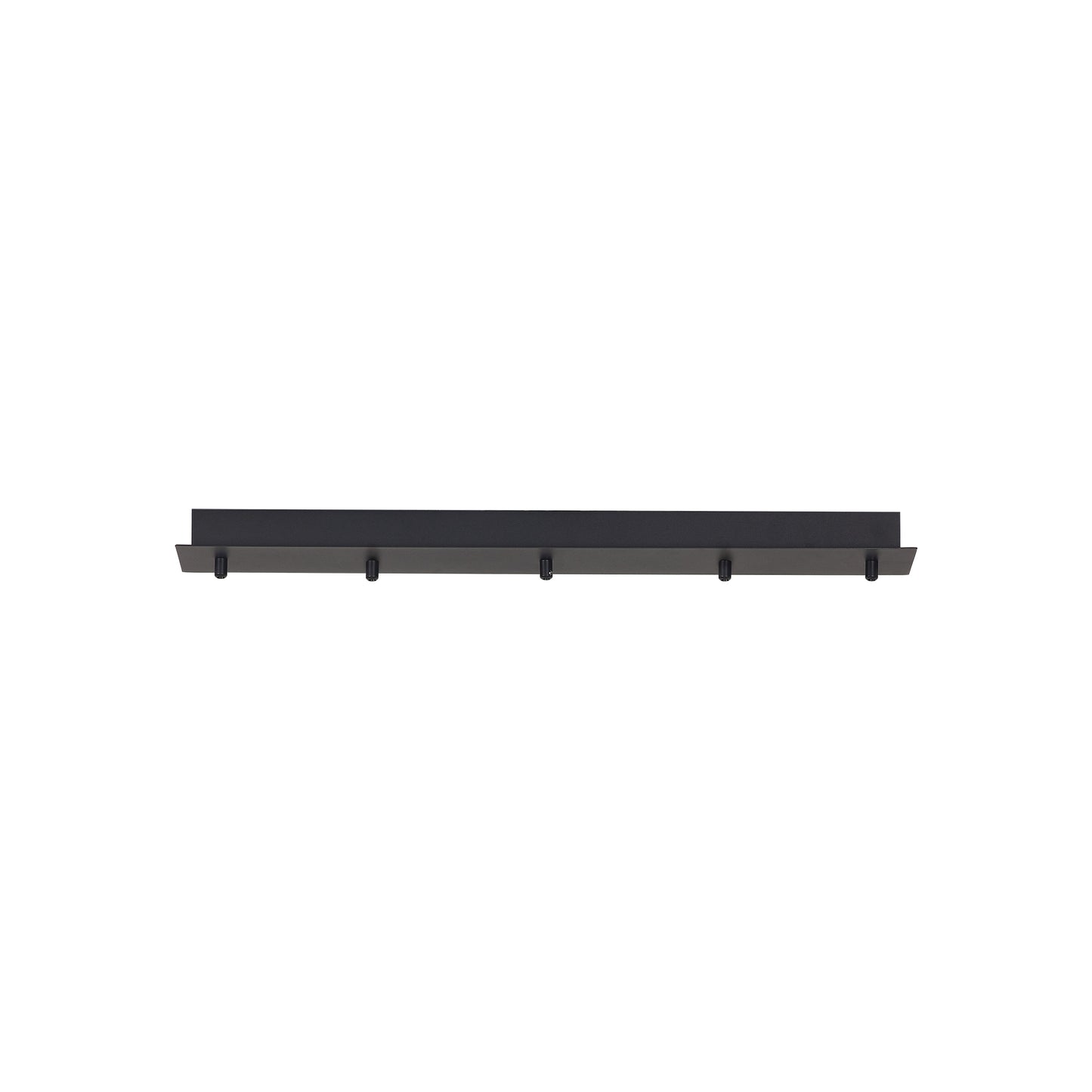 Tonic 5 Hole 1100 x 80mm Rectangular Canopy Kit, Black by Mantra