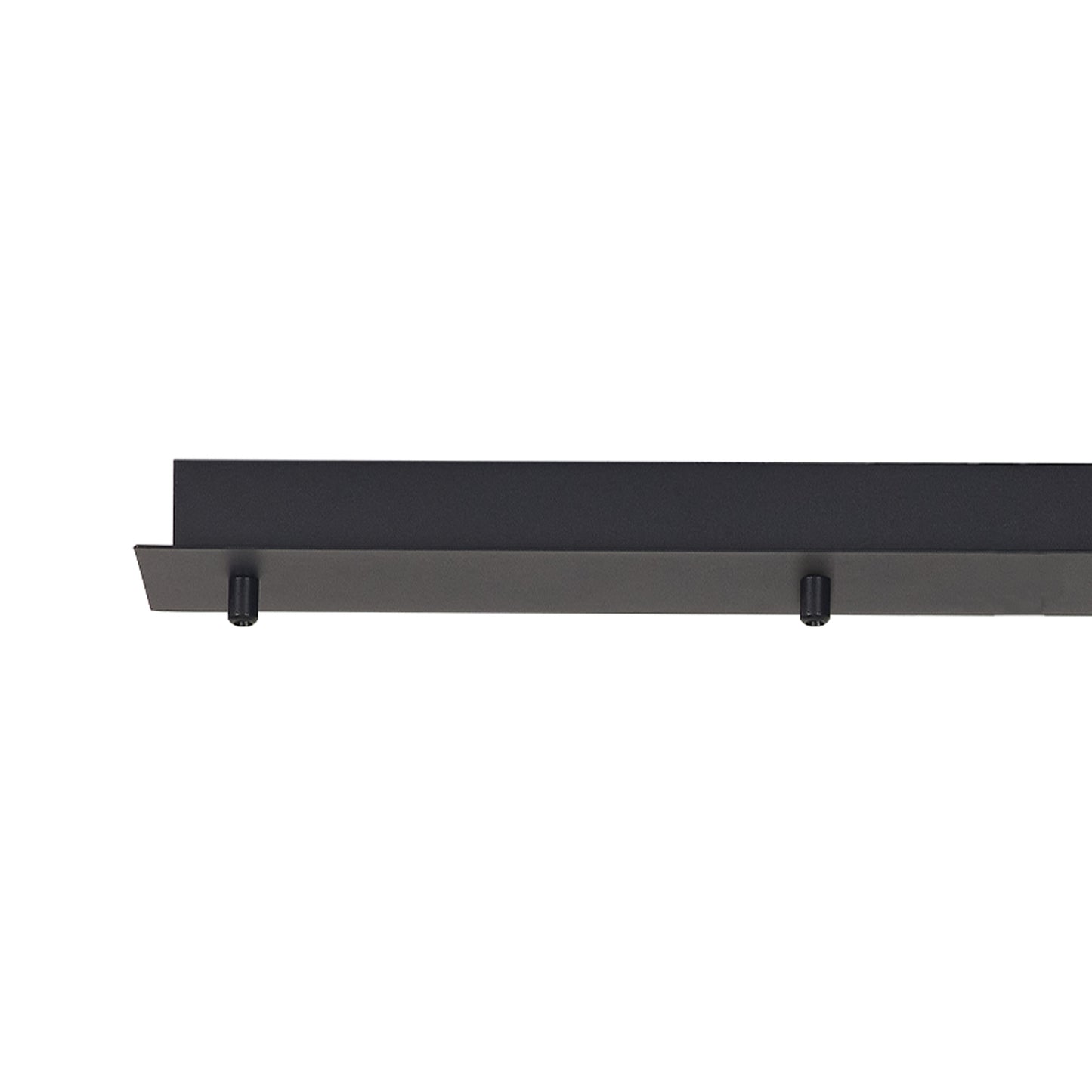 Tonic 4 Hole 850 x 80mm Rectangular Canopy Kit, Black by Mantra