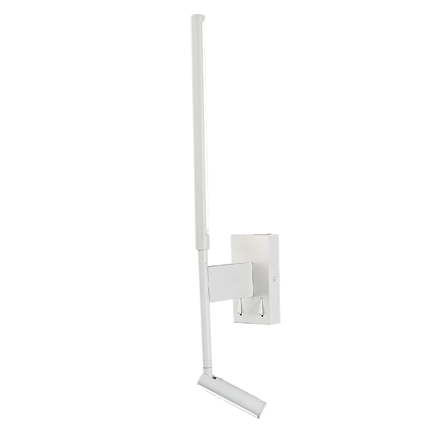 Torch Wall + Reading Light, 6W + 3W LED, 3000K, 592lm Total, Individually Switched, Sand White, 3yrs Warranty by Mantra