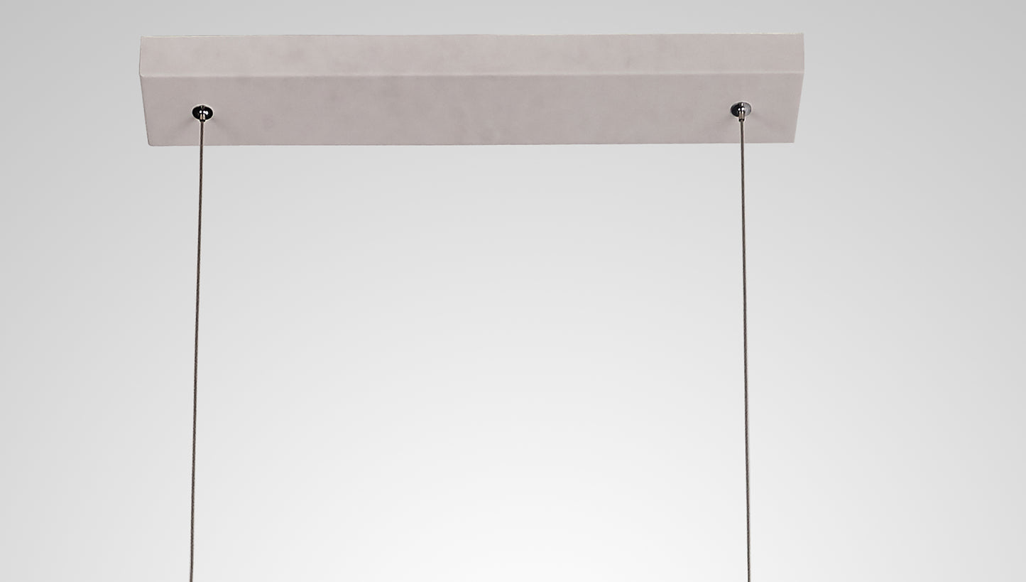 Torch Linear Pendant, 22W LED, 3000K, 1750lm, Sand White, 3yrs Warranty by Mantra