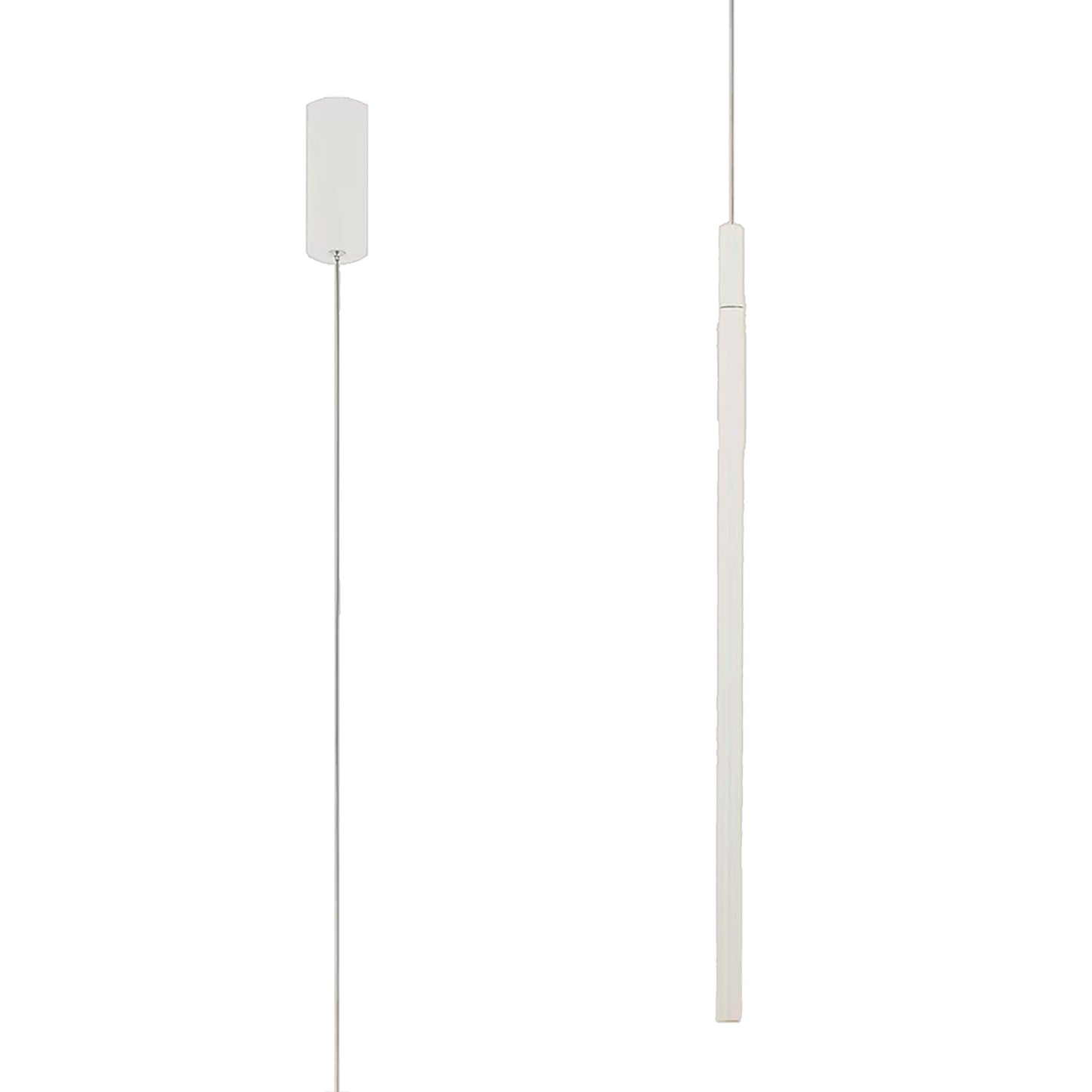 Torch Vertical Pendant, 11W LED, 3000K, 900lm, Sand White, 3yrs Warranty by Mantra