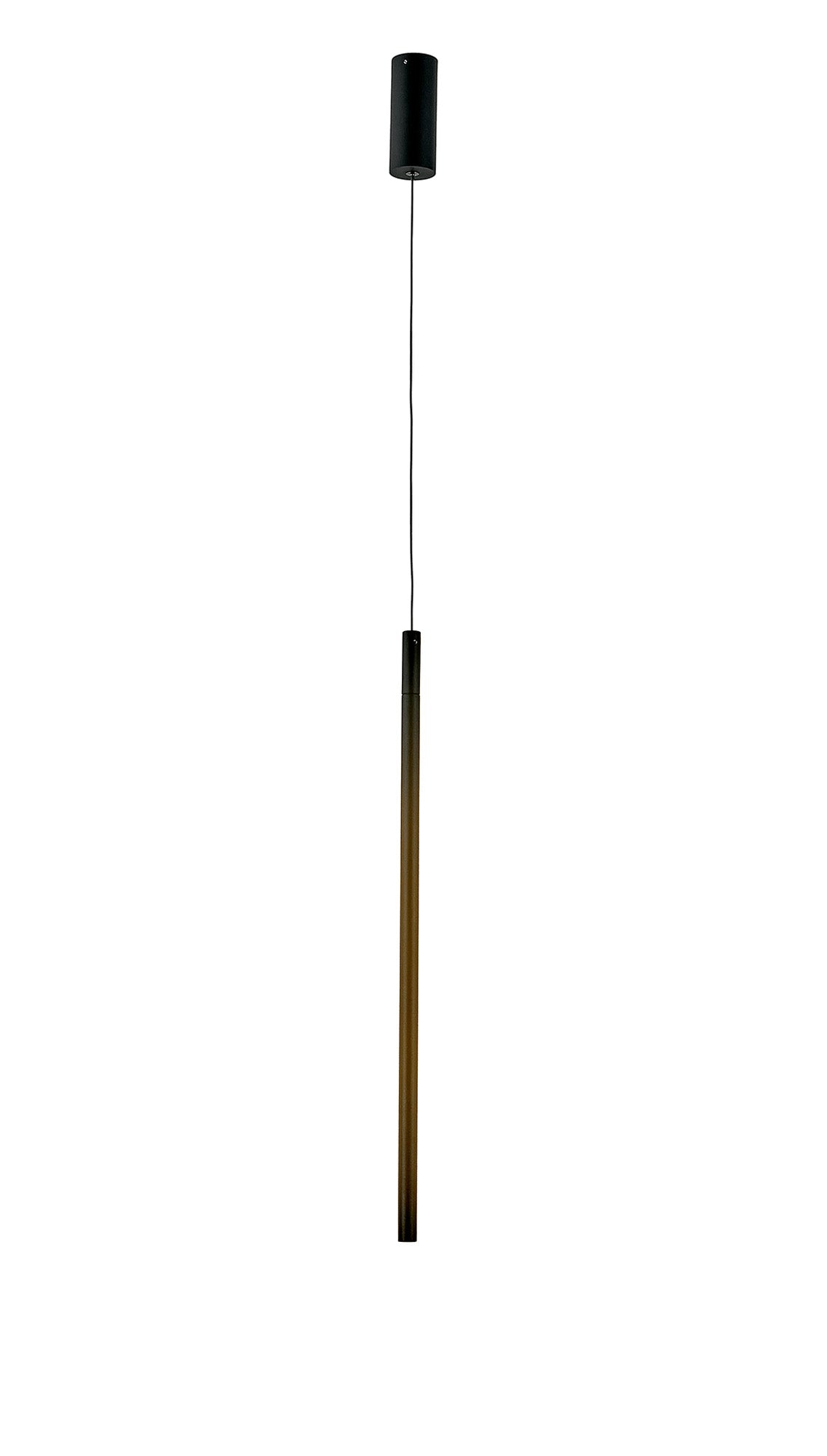 Torch Vertical Pendant, 11W LED, 3000K, 900lm, Sand Black, 3yrs Warranty by Mantra