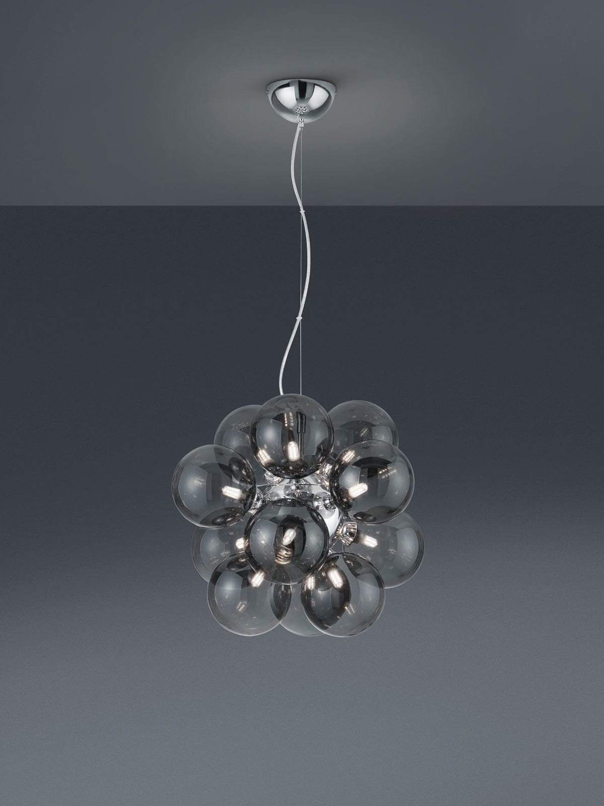 Trio Alicia  - Pendant - Smoke - Trio 307601206