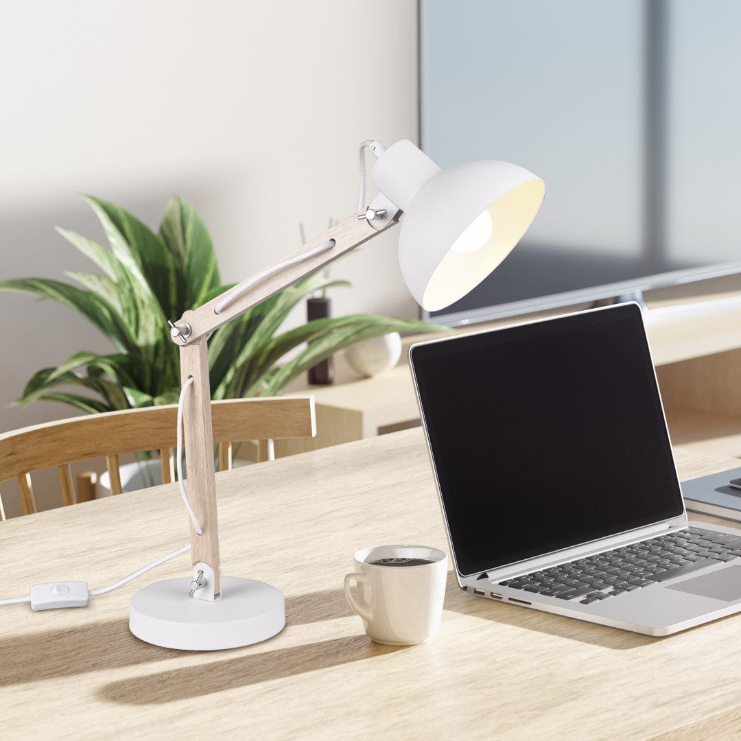 Trio Kimi  - Table lamp - White Matt - Trio 508300131