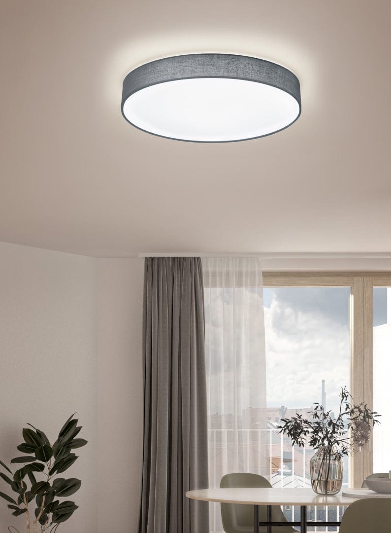 Trio Lugano  - Ceiling lamp - Grey - Trio 621915511