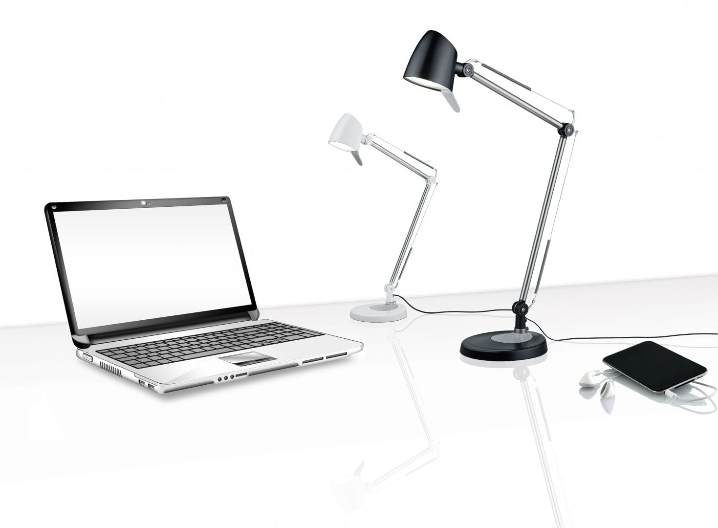 Trio Rado  - Table lamp - Black Matt - Trio 527690132