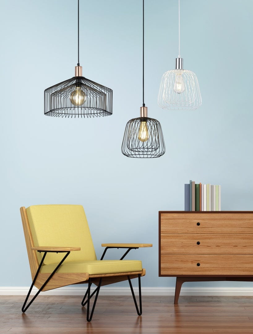 Trio Sanna  - Pendant - White - Trio 300900101