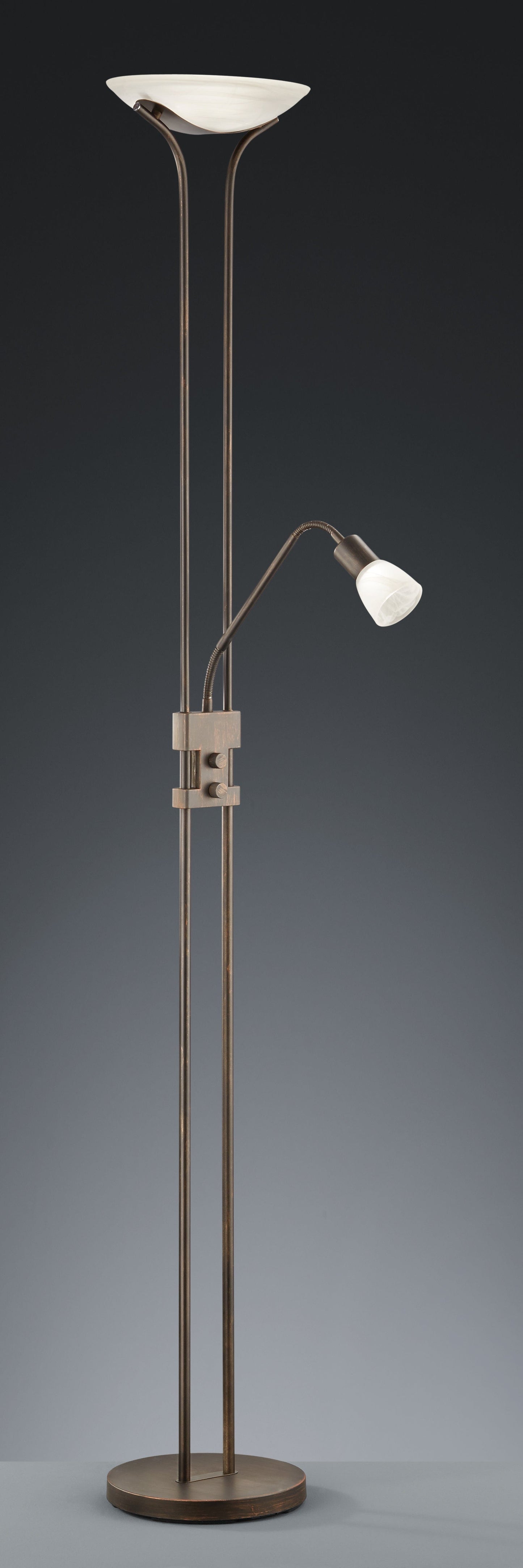 Trio Santo Ii  - Floor lamp - Alabaster Coloured - Trio 421910228