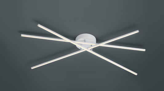 Trio Tiriac  - Ceiling lamp - White Matt - Trio 671610331